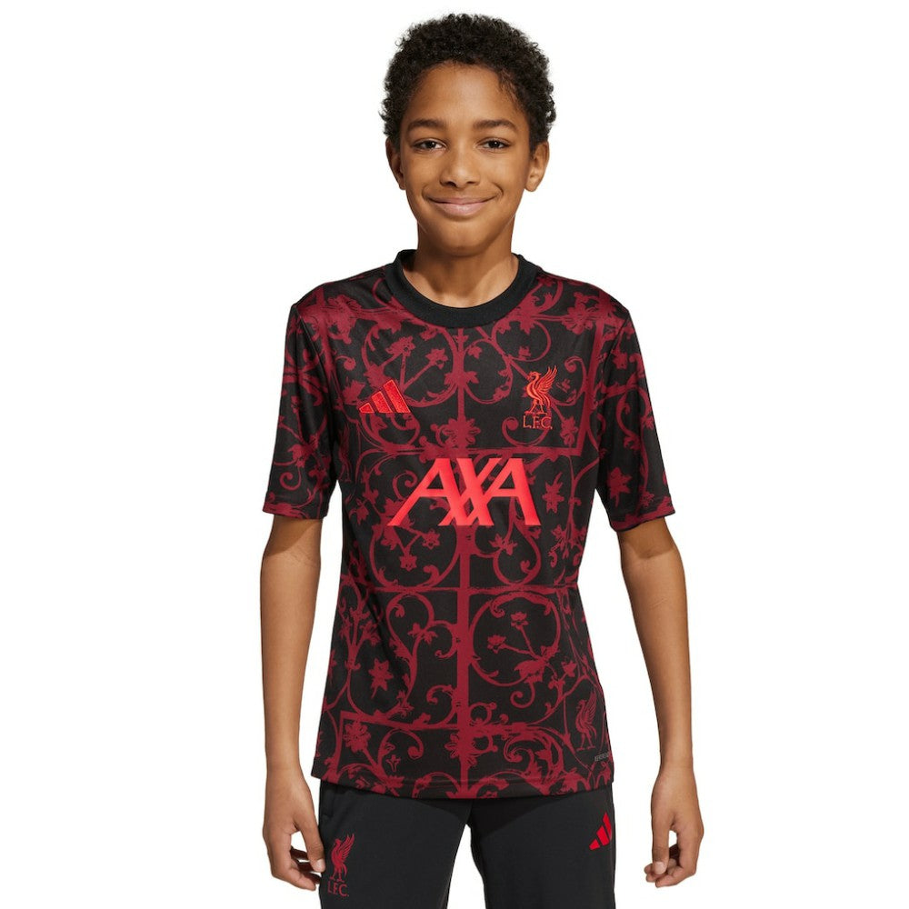 Liverpool Youth 2025/26 Pre-Match AEROREADY Top