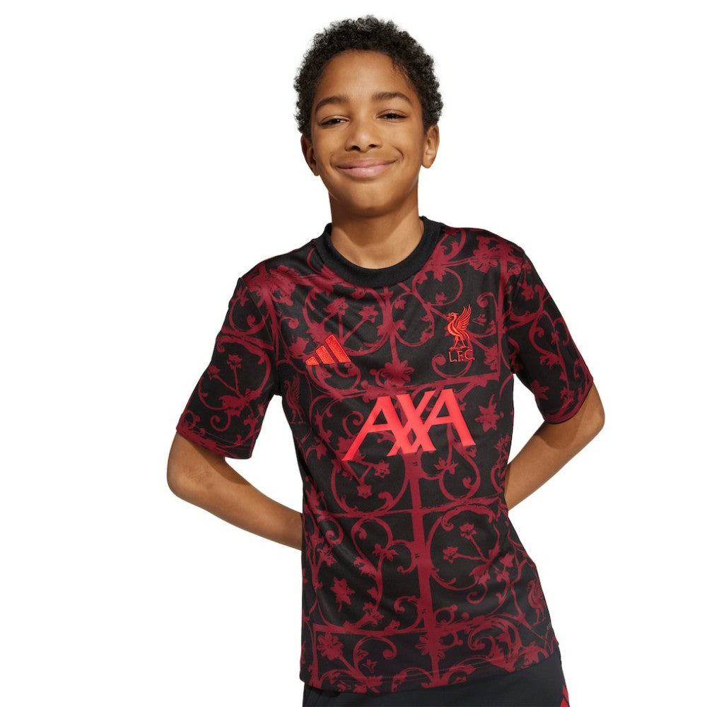 Liverpool Youth 2025/26 Pre-Match AEROREADY Top