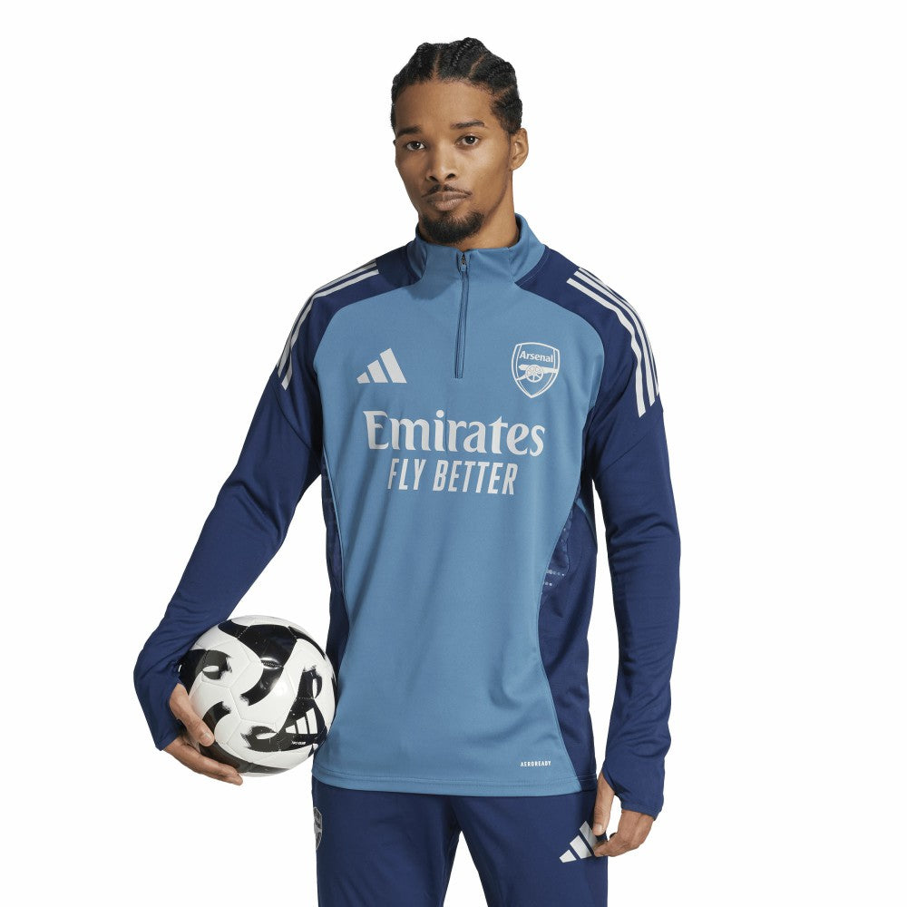 Arsenal 2025/26 AEROREADY Raglan Quarter-Zip Training Top