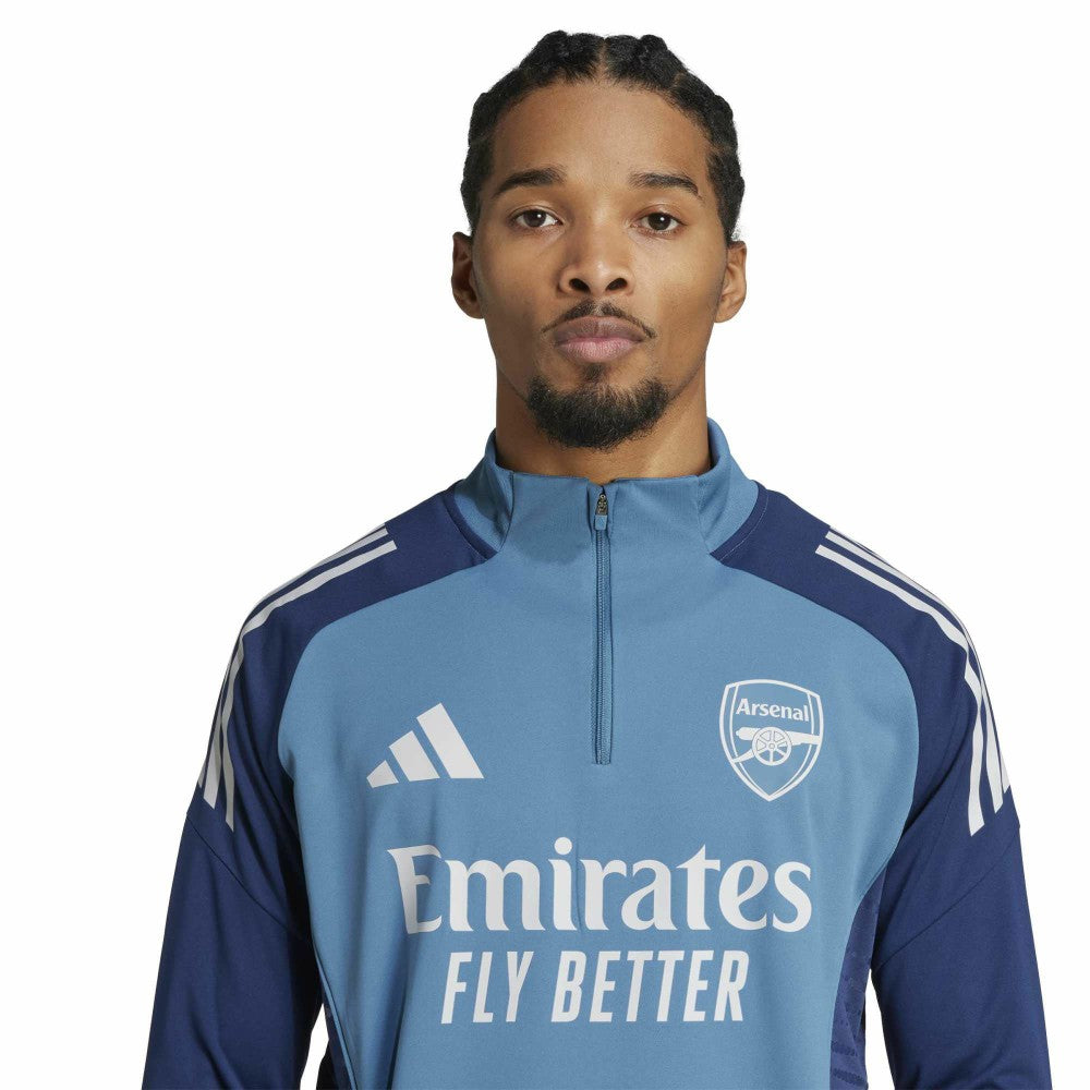 Arsenal 2025/26 AEROREADY Raglan Quarter-Zip Training Top