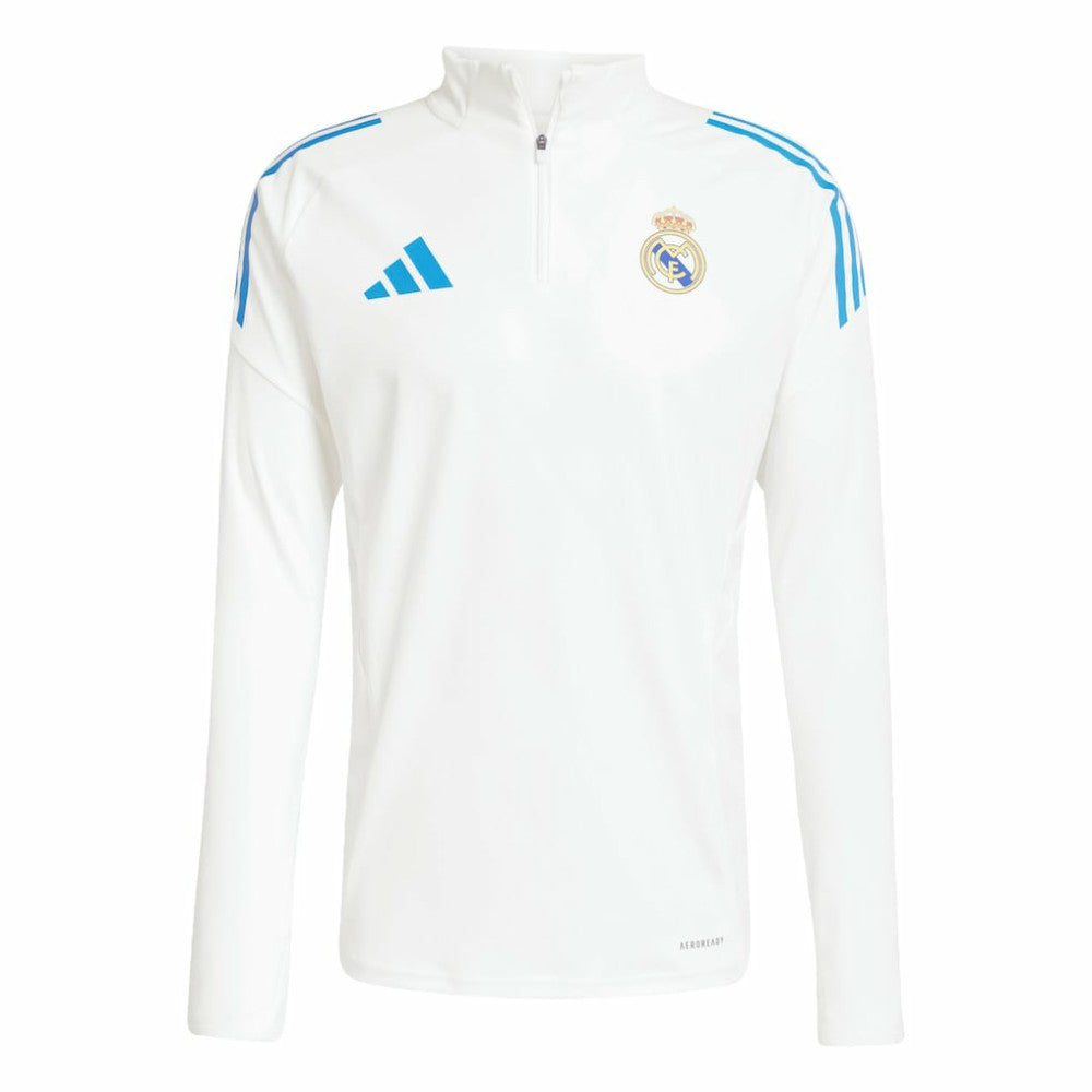 Real Madrid 2025/26 AEROREADY Raglan Quarter-Zip Training Top
