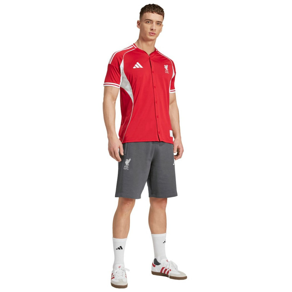 Liverpool Full-Button Baseball Jersey