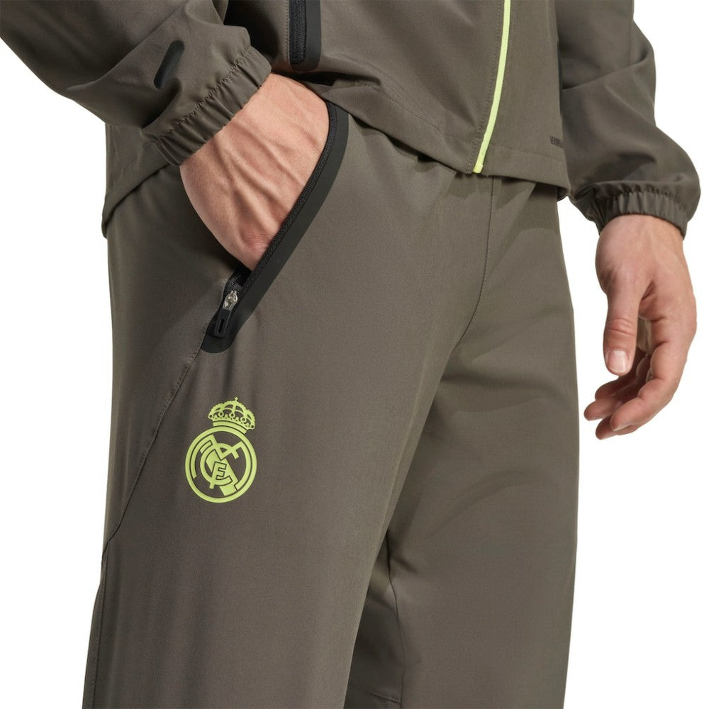 Real Madrid 2025/26 Tiro Vis Tech AEROREADY Travel Pants