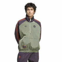 Bayern Munich Terrace Icons Half-Zip Jacket