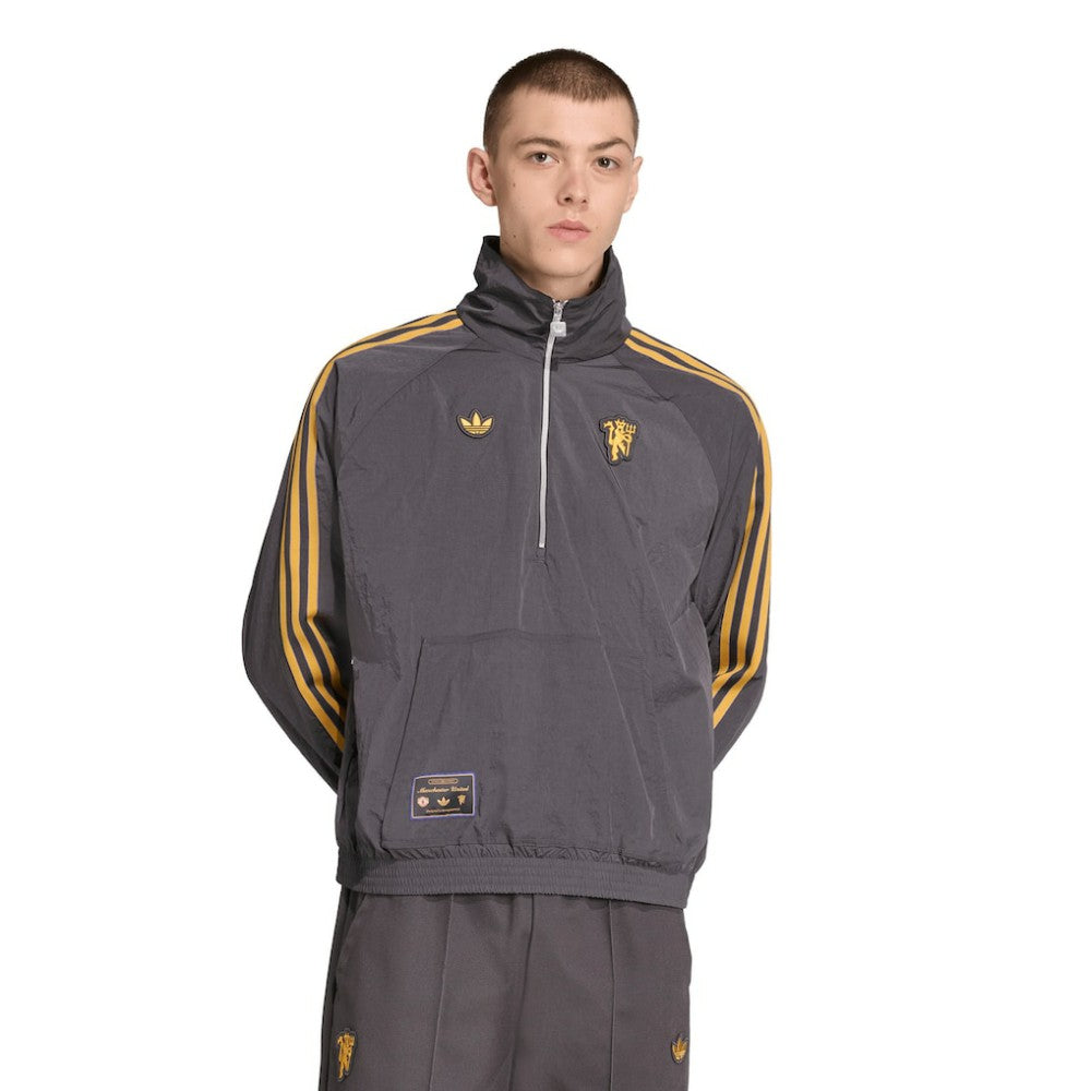 Manchester United Terrace Icons Half-Zip Jacket