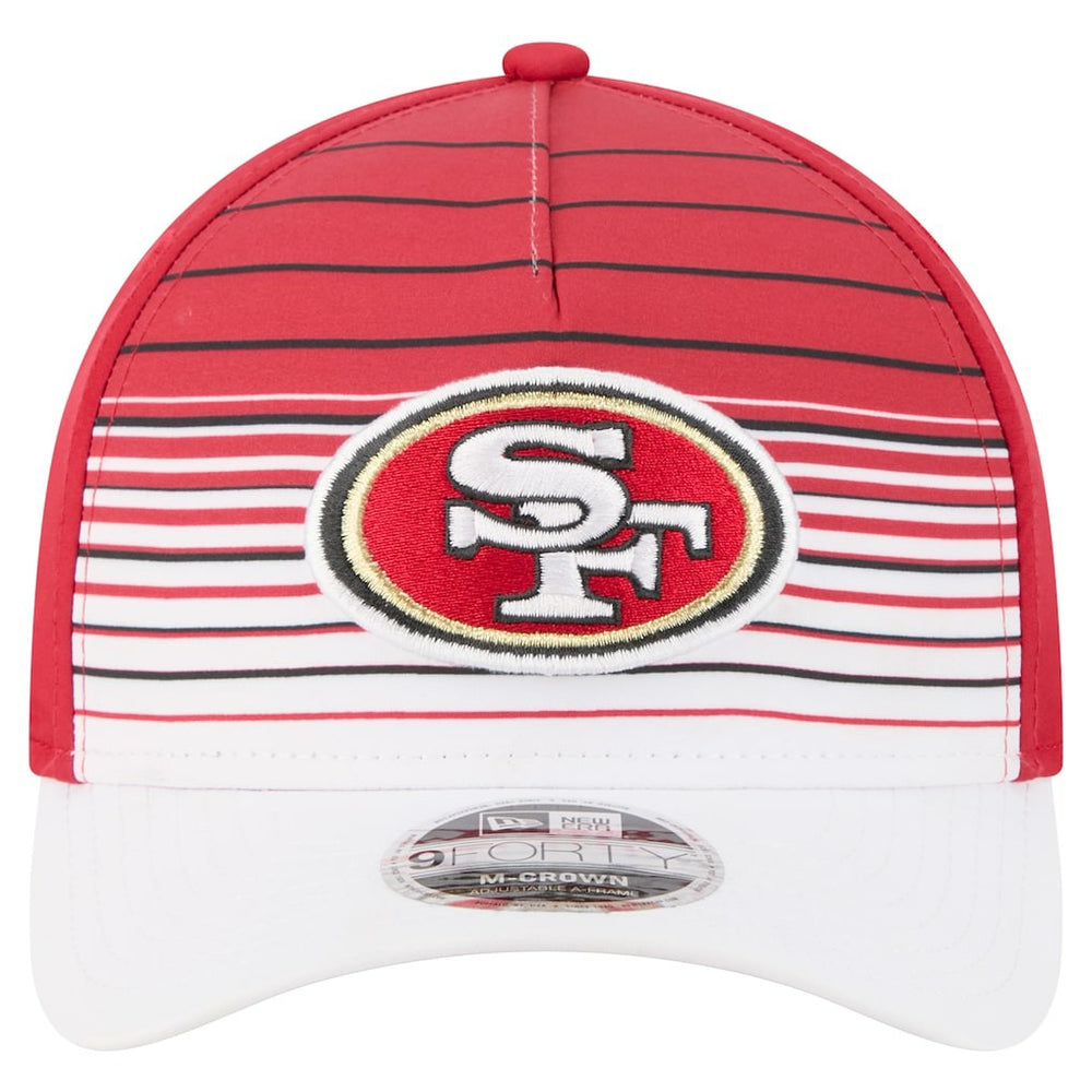 San Francisco 49ers Adventure Gradient 9FORTY M-Crown A-Frame Adjustable Hat | NFL Outlet