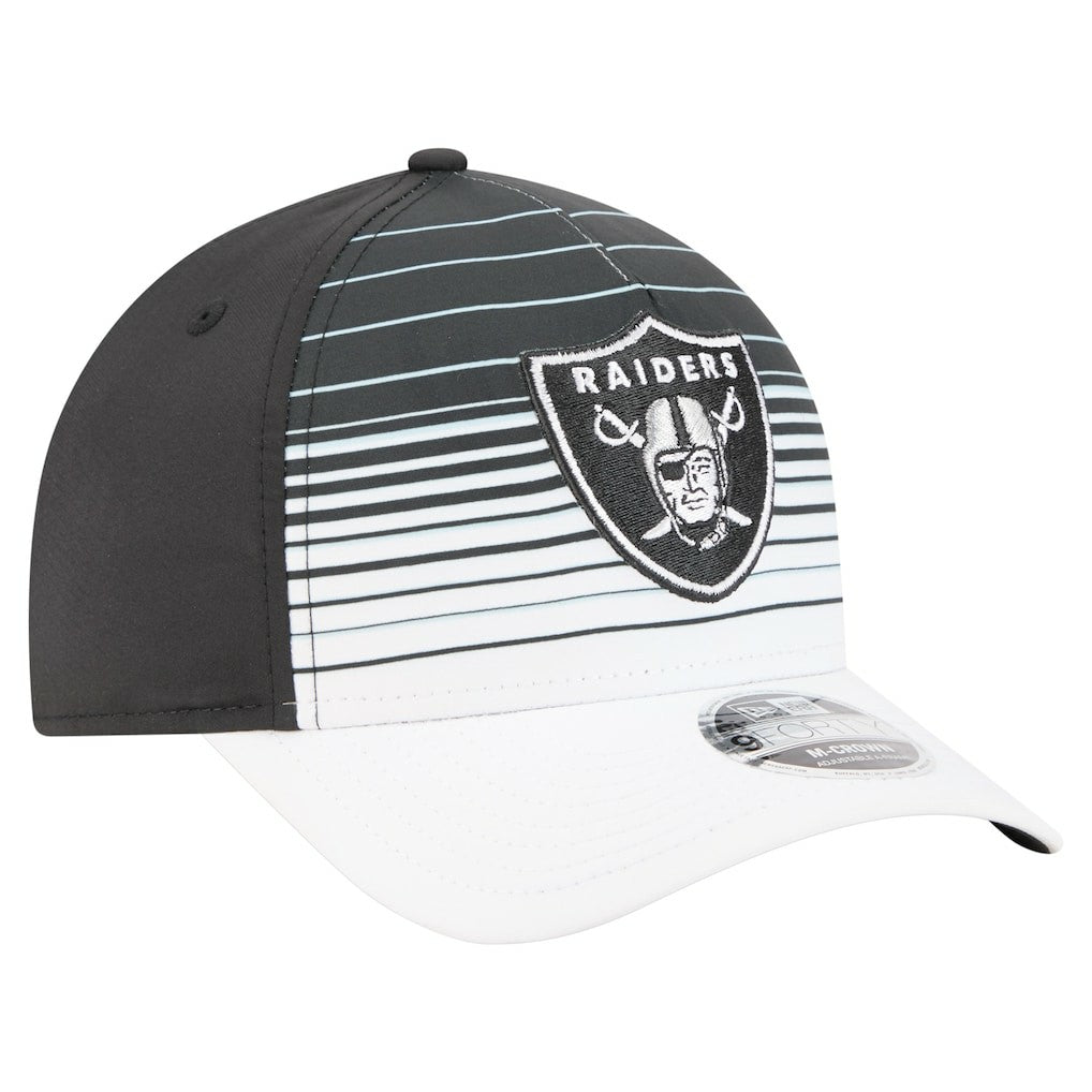 Las Vegas Raiders Adventure Gradient 9FORTY M-Crown A-Frame Adjustable Hat | NFL Hot