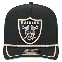 Las Vegas Raiders Vintage Team Rope A-Frame Trucker 9FIFTY Snapback Hat | NFL On sale
