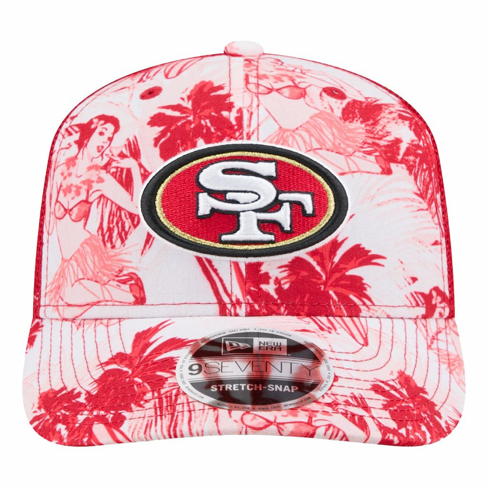 San Francisco 49ers Hula 9SEVENTY Adjustable Trucker Hat | NFL US
