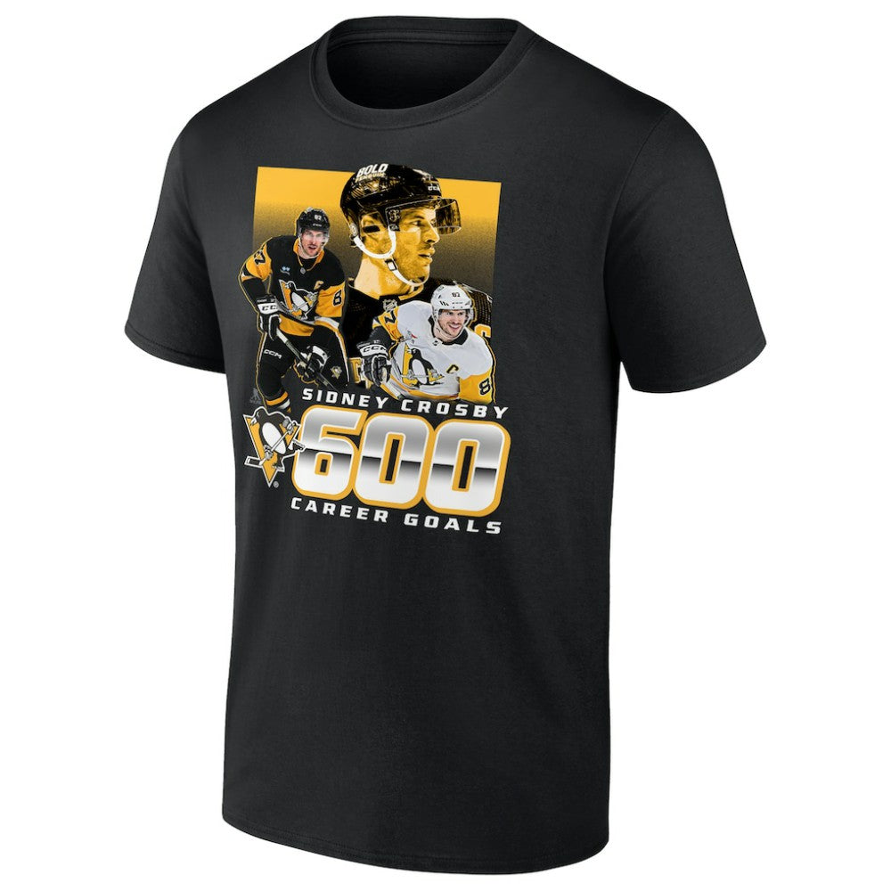 Sidney Crosby Pittsburgh Penguins 600 Career Goals T-Shirt -  NHL T-shirts