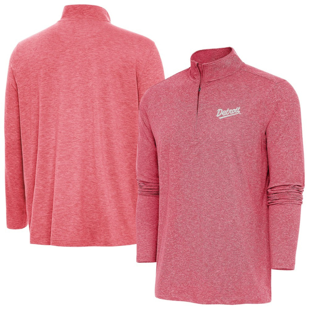 Detroit Red Wings Antigua 2025 NHL Stadium Series Hunk Quarter-Zip Jacket -  NHL Jackets