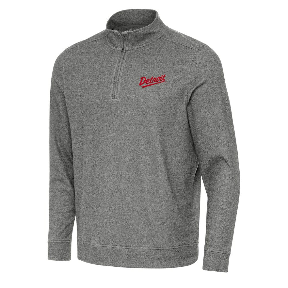 Detroit Red Wings Antigua 2025 NHL Stadium Series Subtle Quarter-Zip Top -  NHL