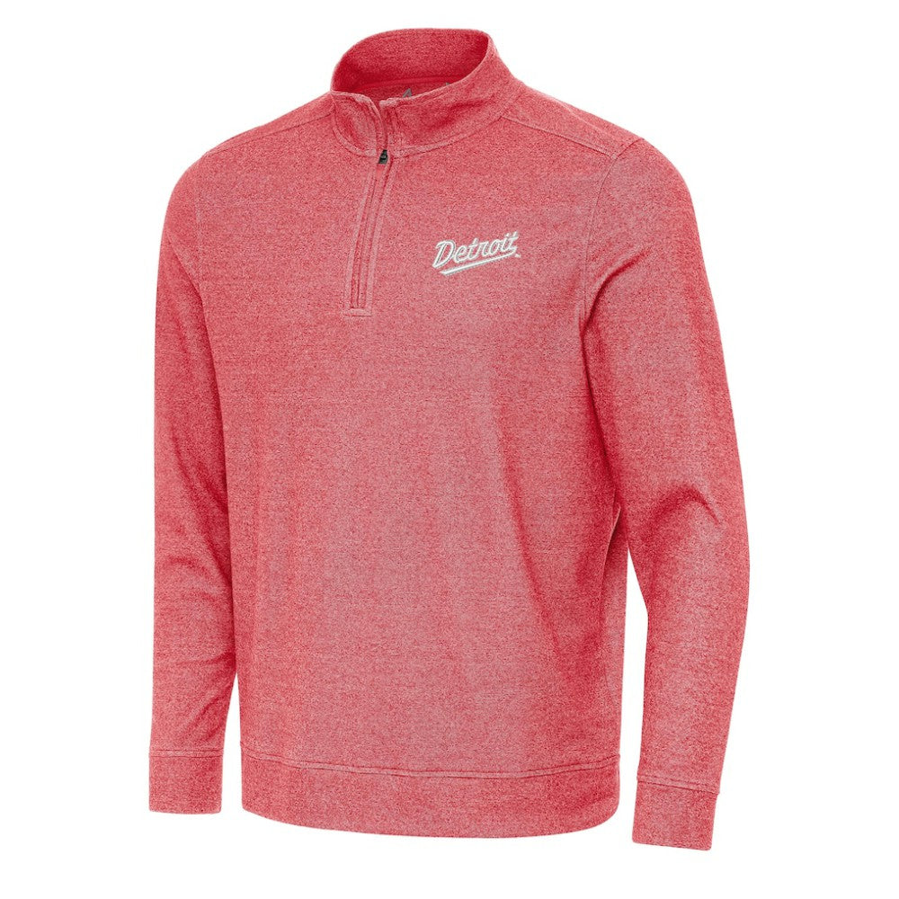 Detroit Red Wings Antigua 2025 NHL Stadium Series Subtle Quarter-Zip Top -  NHL