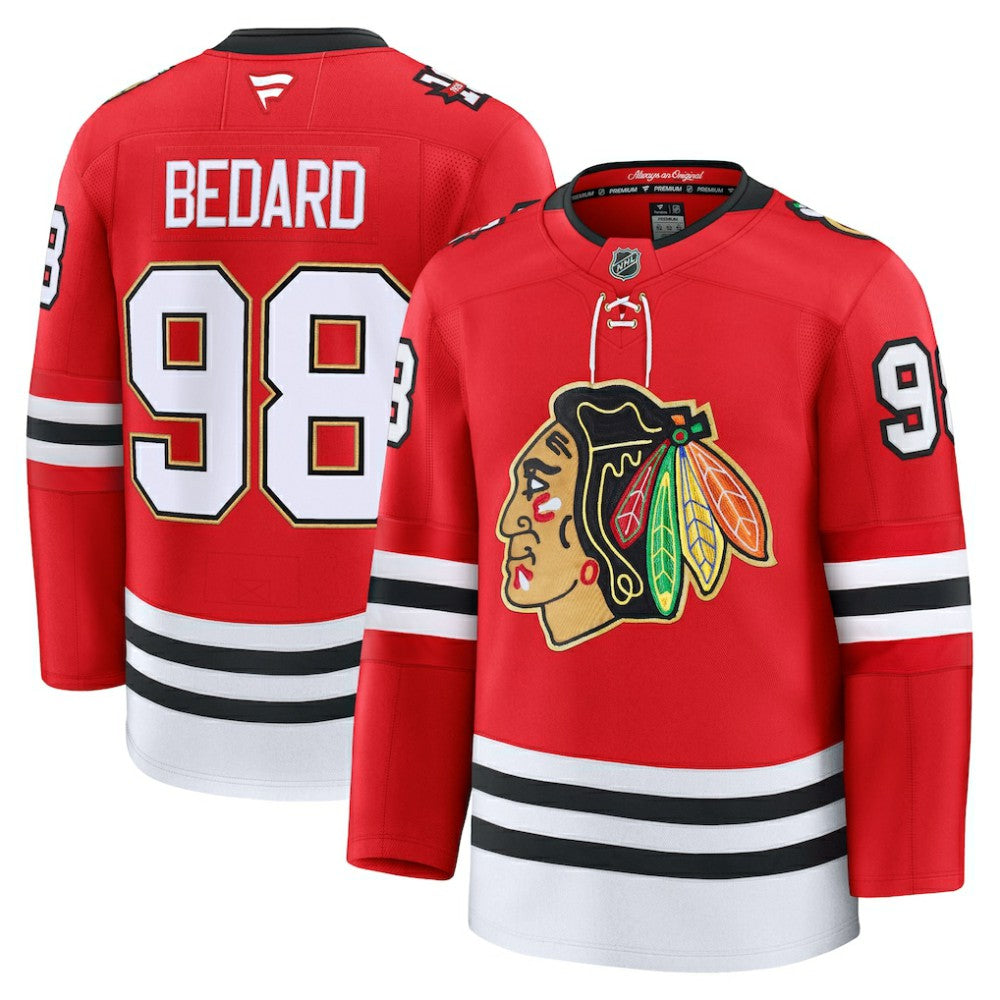 Connor Bedard Chicago Blackhawks Fanatics Centennial Premium Player Jersey -  NHL Jerseys