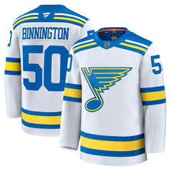 Jordan Binnington St. Louis Blues Fanatics Away Premium Player Jersey -  NHL Jerseys