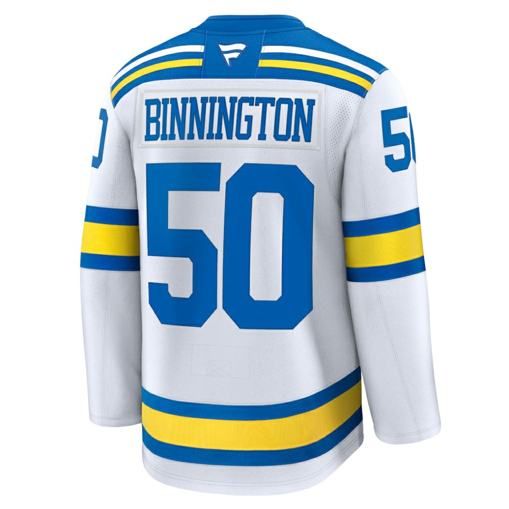 Jordan Binnington St. Louis Blues Fanatics Away Premium Player Jersey -  NHL Jerseys