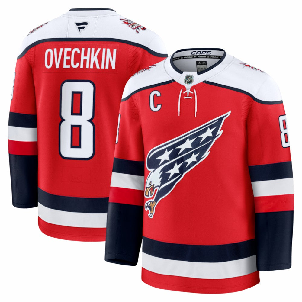 Alexander Ovechkin Washington Capitals Fanatics Alternate Premium Player Jersey -  NHL Jerseys