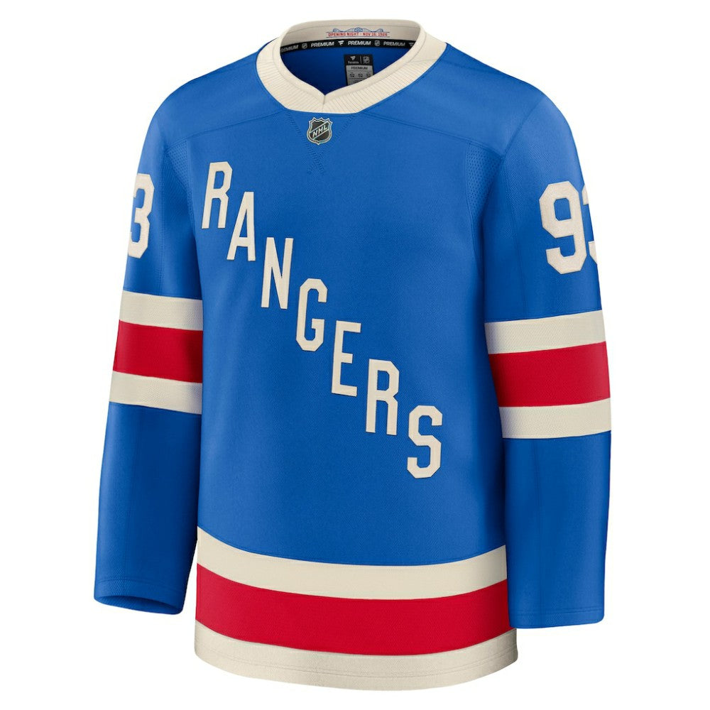 Mika Zibanejad New York Rangers Fanatics Centennial Premium Jersey -  NHL Jerseys