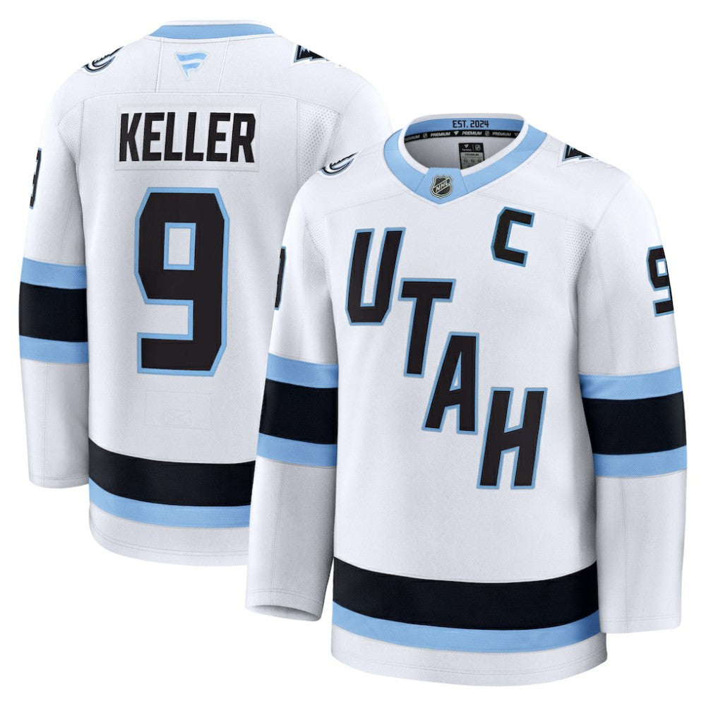 Clayton Keller Utah Mammoth Fanatics Away Premium Player Jersey -  NHL Jerseys