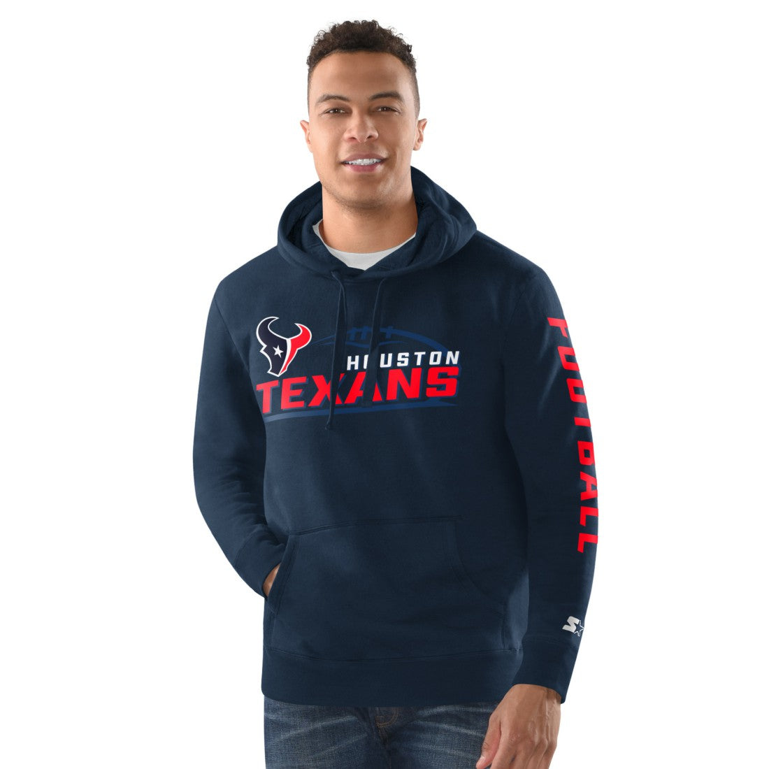 Houston Texans Starter Vintage Pullover Hoodie | NFL Hot