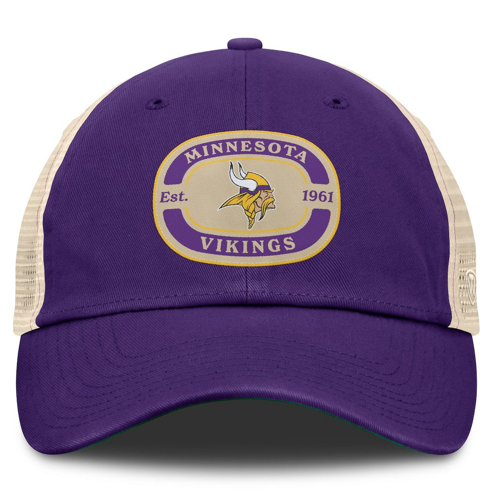 Minnesota Vikings Top of the World Team Patch Adjustable Hat | NFL Near me