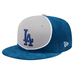 Los Angeles Dodgers New Era Retro Split Corduroy Snapback Hat - MLB Hats