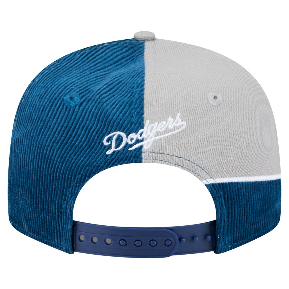 Los Angeles Dodgers New Era Retro Split Corduroy Snapback Hat - MLB Hats