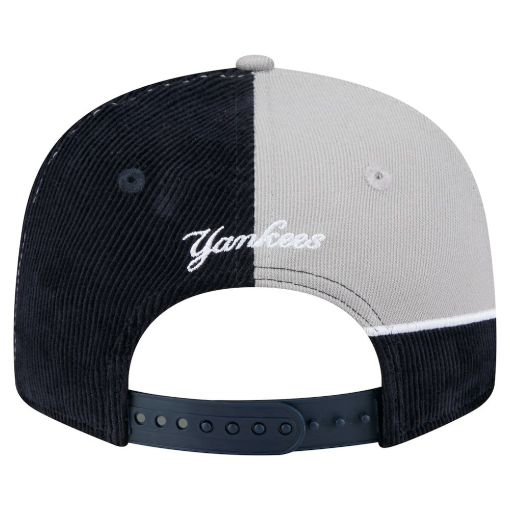 New York Yankees New Era Retro Split Corduroy Snapback Hat - MLB Hats