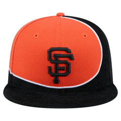 San Francisco Giants New Era Retro Split Corduroy Snapback Hat - MLB Hats