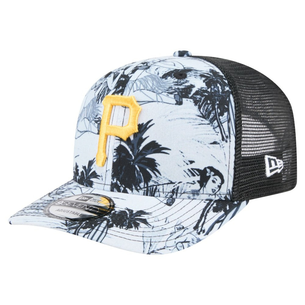 Pittsburgh Pirates New Era Hula Trucker 9SEVENTY Adjustable Hat - MLB Hats
