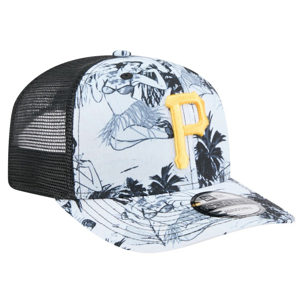 Pittsburgh Pirates New Era Hula Trucker 9SEVENTY Adjustable Hat - MLB Hats