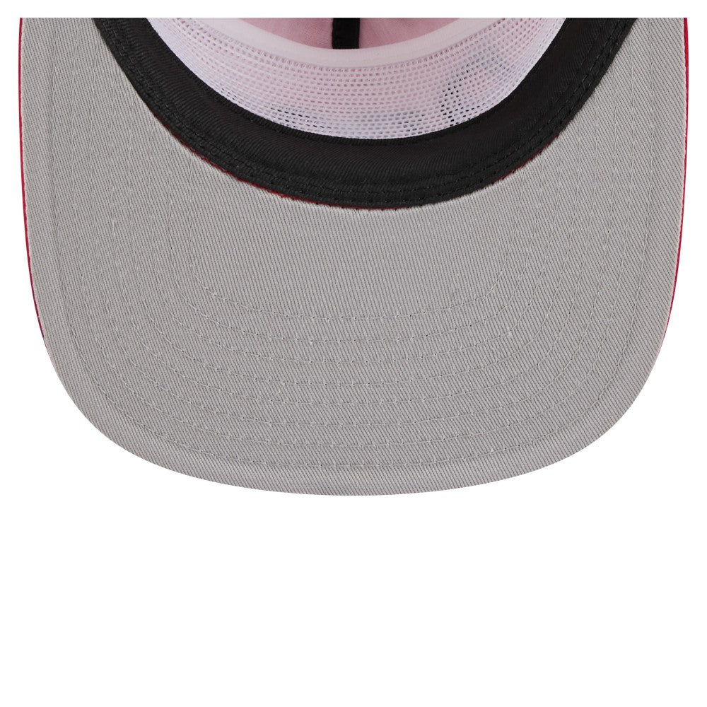 Los Angeles Angels New Era Retro Satin Script Golfer Adjustable Hat - MLB Hats