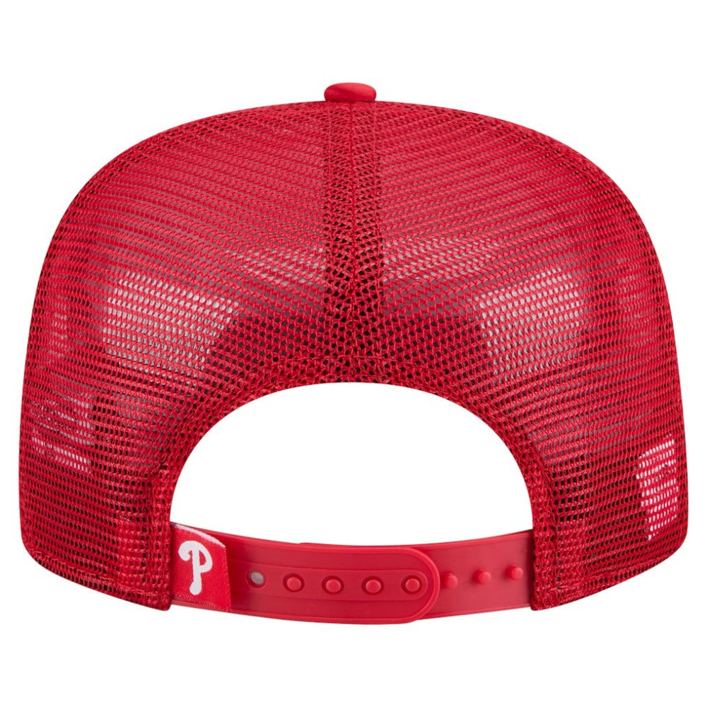 Philadelphia Phillies New Era Retro Satin Script Golfer Adjustable Hat - MLB Hats