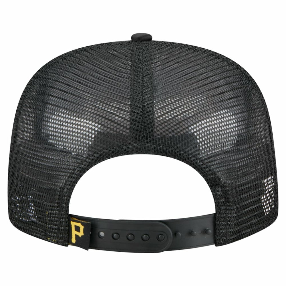Pittsburgh Pirates New Era Retro Satin Script Golfer Adjustable Hat - MLB Hats