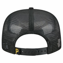 Pittsburgh Pirates New Era Retro Satin Script Golfer Adjustable Hat - MLB Hats