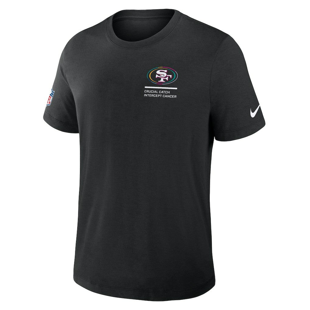 San Francisco 49ers Tall 2025 NFL Crucial Catch Tri-Blend Dri-FIT T-Shirt | NFL Discount