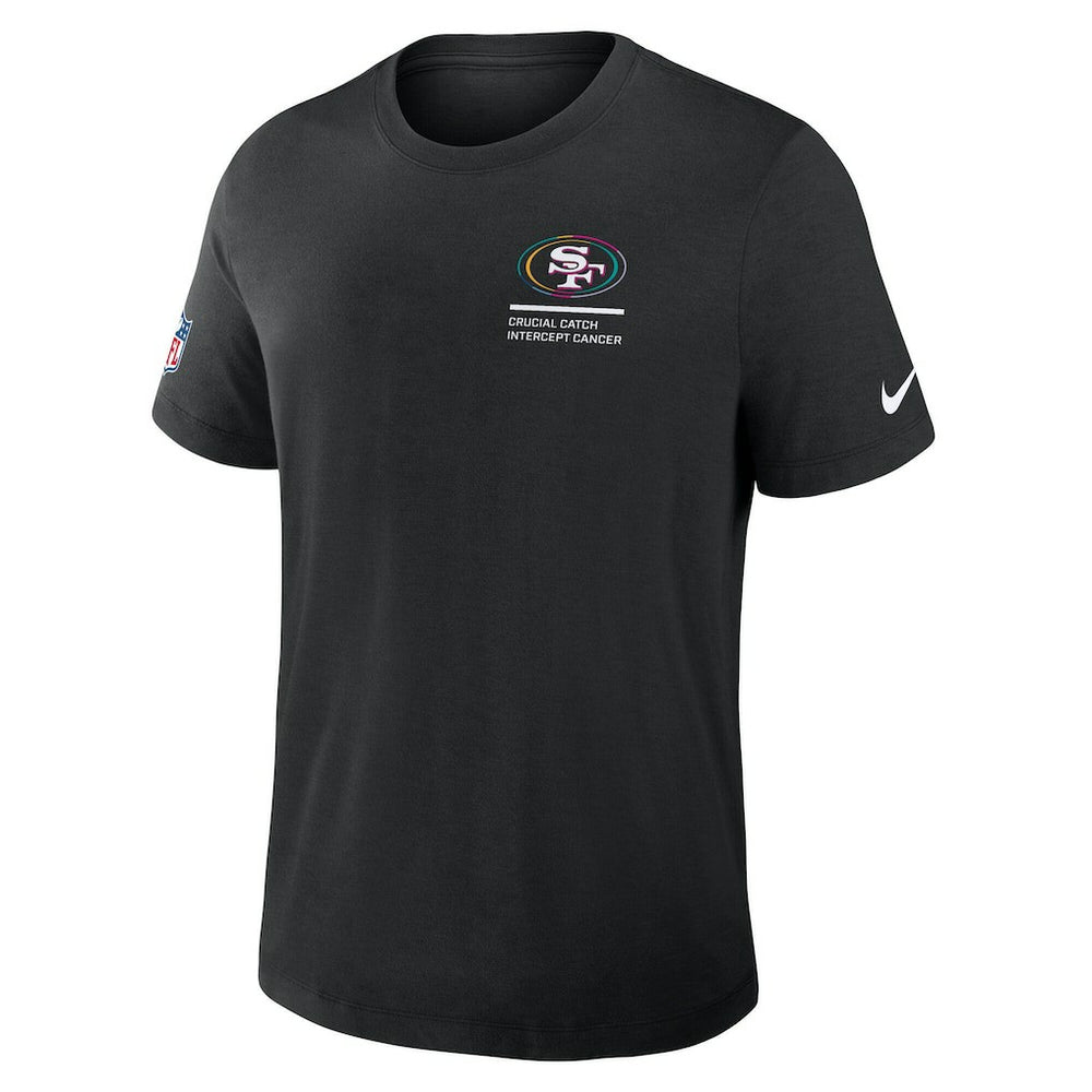 San Francisco 49ers Tall 2025 NFL Crucial Catch Tri-Blend Dri-FIT T-Shirt | NFL Discount