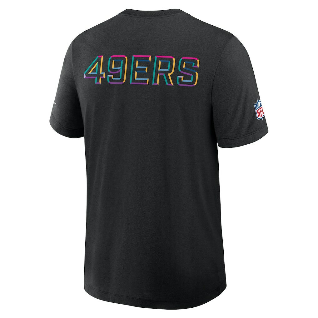 San Francisco 49ers Tall 2025 NFL Crucial Catch Tri-Blend Dri-FIT T-Shirt | NFL Discount