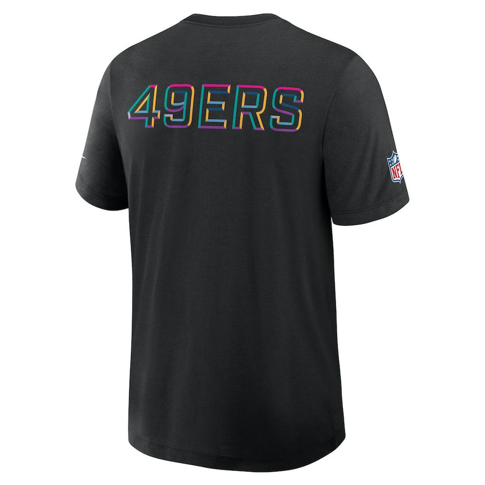 San Francisco 49ers Tall 2025 NFL Crucial Catch Tri-Blend Dri-FIT T-Shirt | NFL Discount