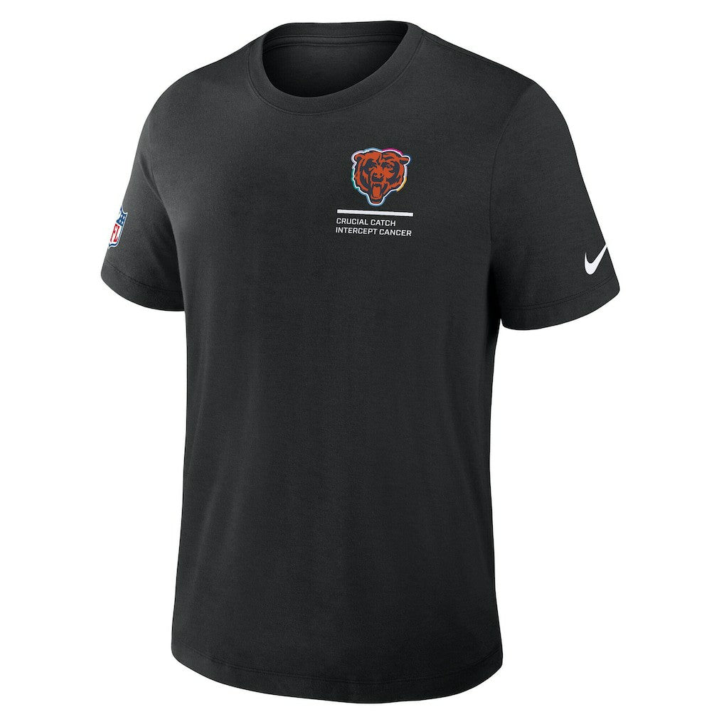 Chicago Bears Tall 2025 NFL Crucial Catch Tri-Blend Dri-FIT T-Shirt | NFL Online