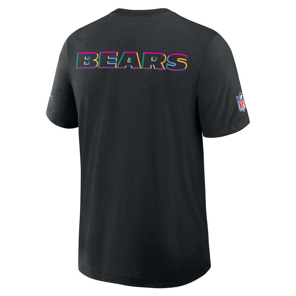 Chicago Bears Tall 2025 NFL Crucial Catch Tri-Blend Dri-FIT T-Shirt | NFL Online