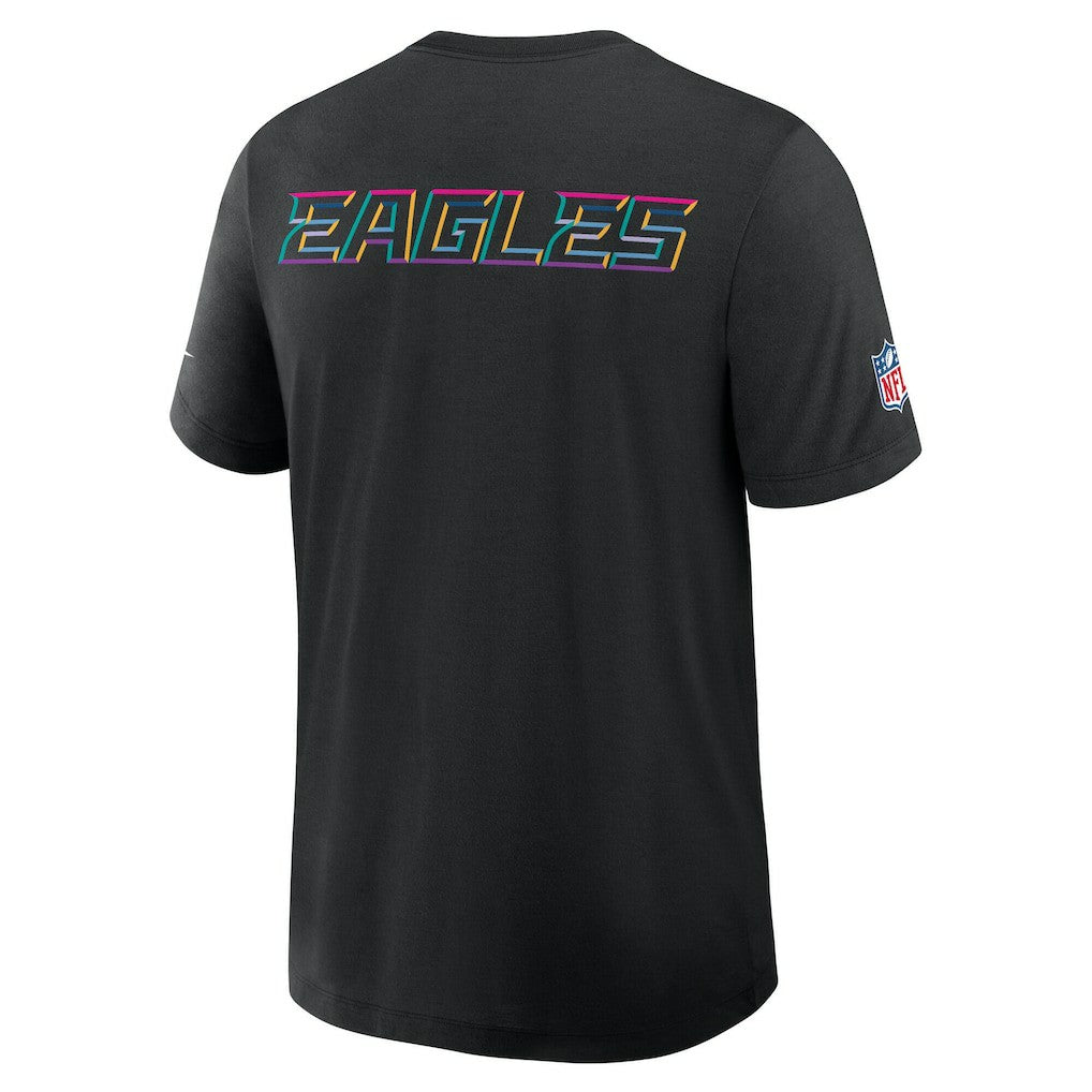 Philadelphia Eagles Tall 2025 NFL Crucial Catch Tri-Blend Dri-FIT T-Shirt | NFL Outlet