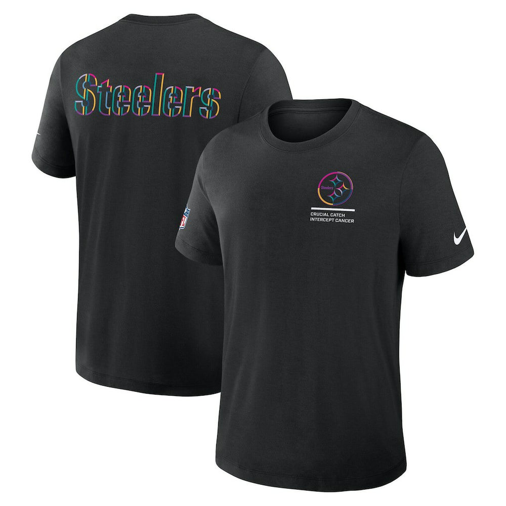 Pittsburgh Steelers Tall 2025 NFL Crucial Catch Tri-Blend Dri-FIT T-Shirt | NFL On sale
