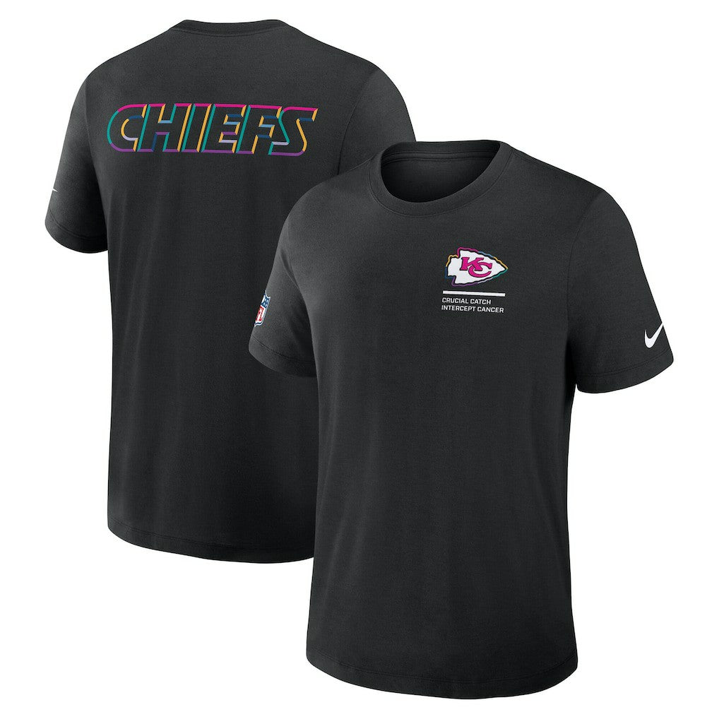 Kansas City Chiefs Tall 2025 NFL Crucial Catch Tri-Blend Dri-FIT T-Shirt | NFL On sale