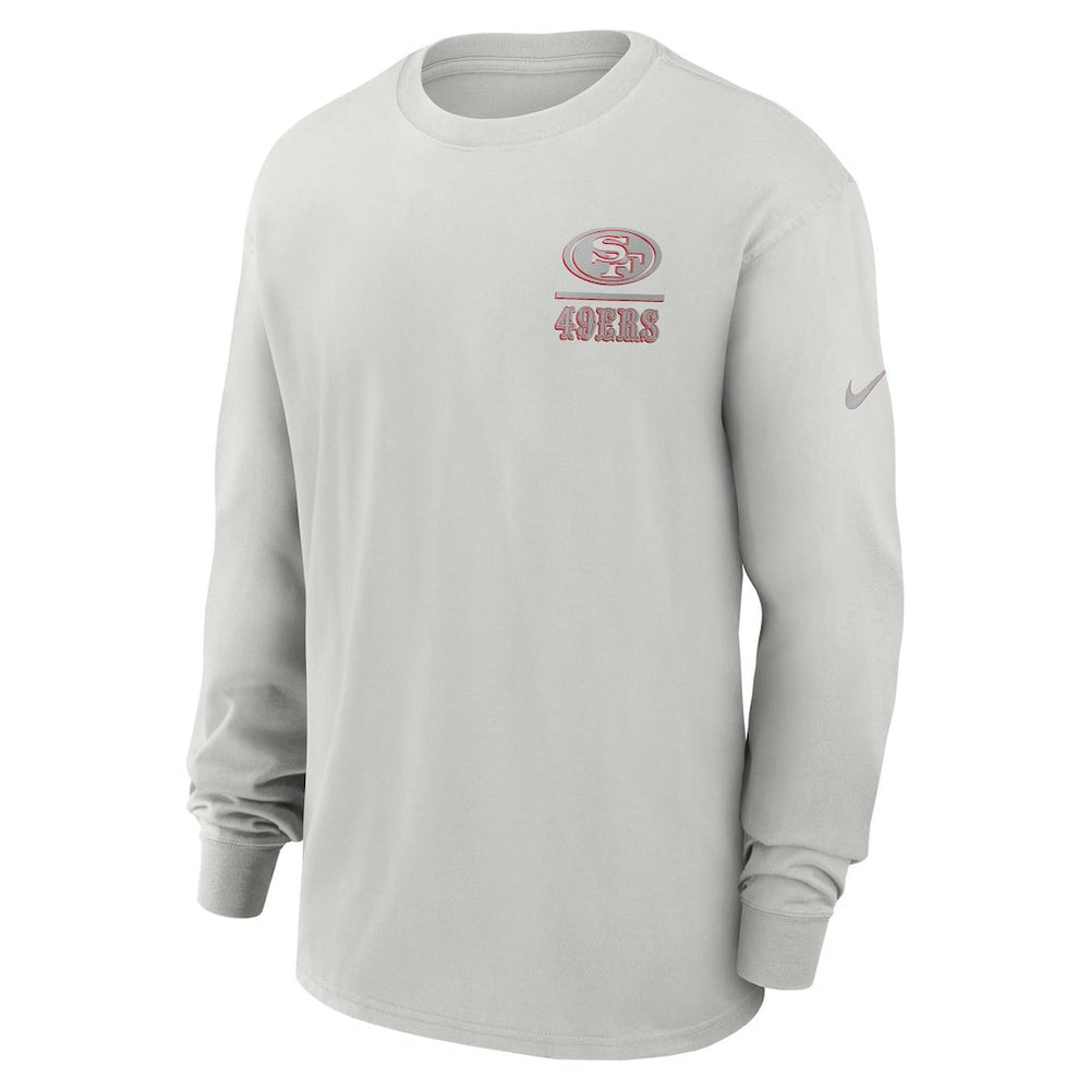 San Francisco 49ers Essential Heavy Max90 Long Sleeve T-Shirt | NFL US