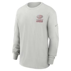 San Francisco 49ers Essential Heavy Max90 Long Sleeve T-Shirt | NFL US