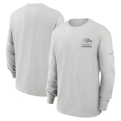 Baltimore Ravens Essential Heavy Max90 Long Sleeve T-Shirt | NFL Online