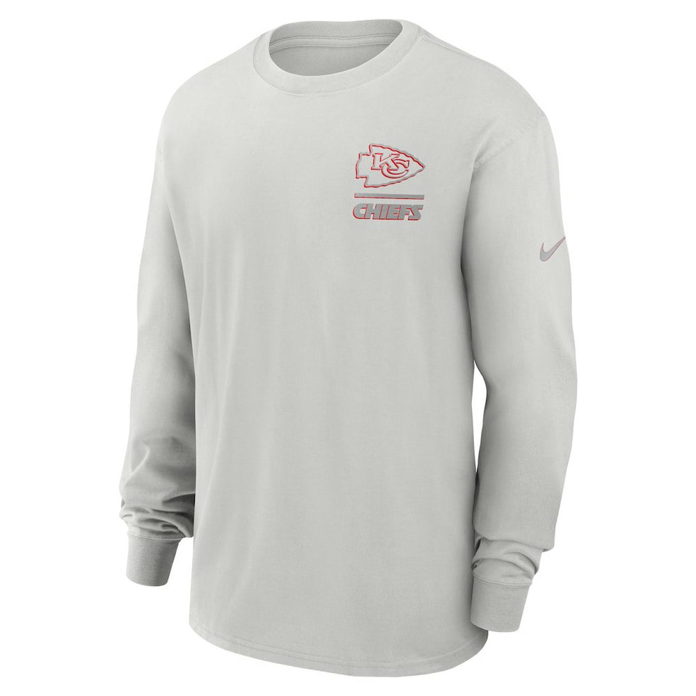 Kansas City Chiefs Essential Heavy Max90 Long Sleeve T-Shirt | NFL US