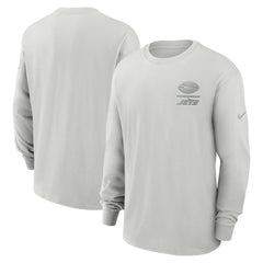 New York Jets Essential Heavy Max90 Long Sleeve T-Shirt | NFL Hot