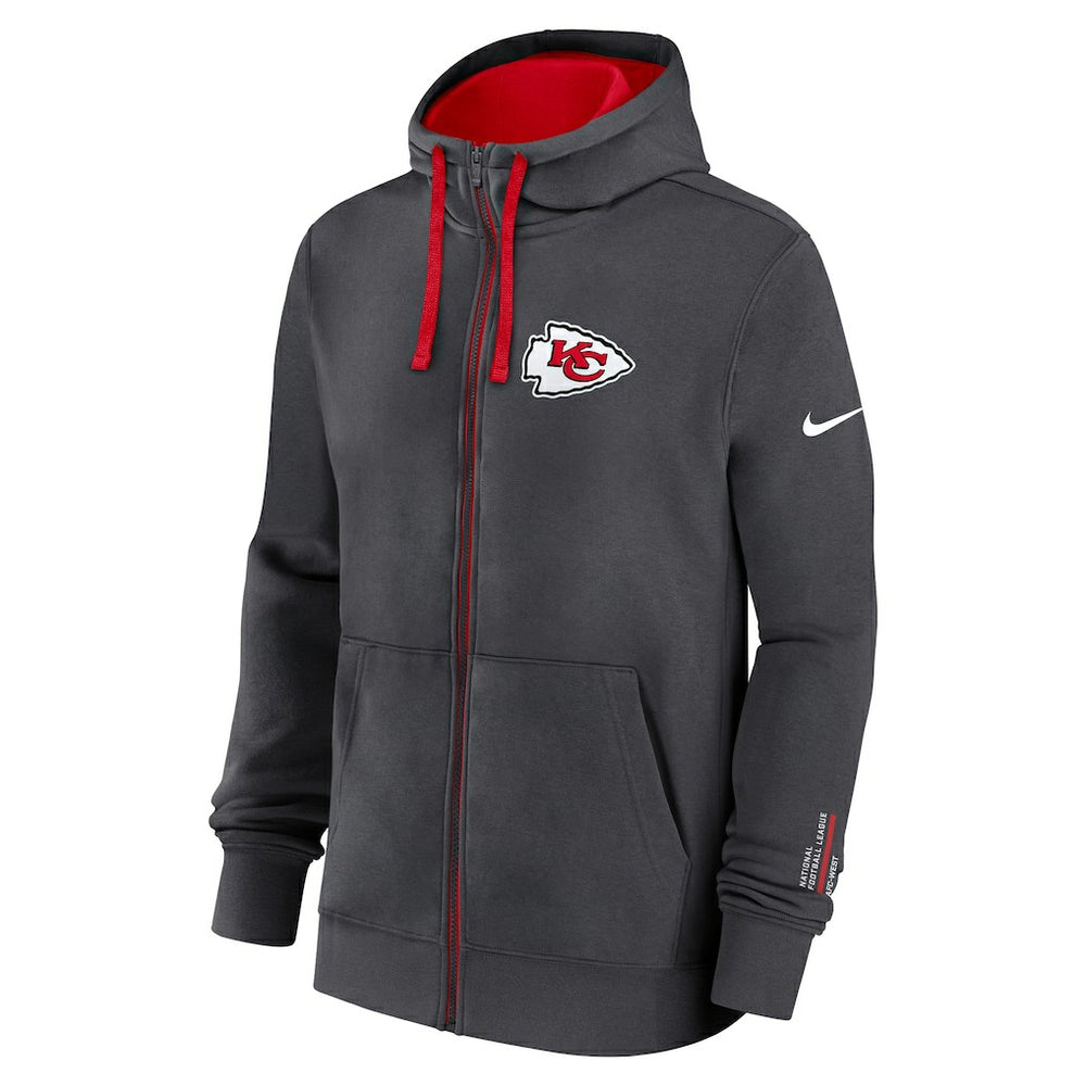 Kansas City Chiefs Primetime Club Full-Zip Hoodie | NFL Outlet
